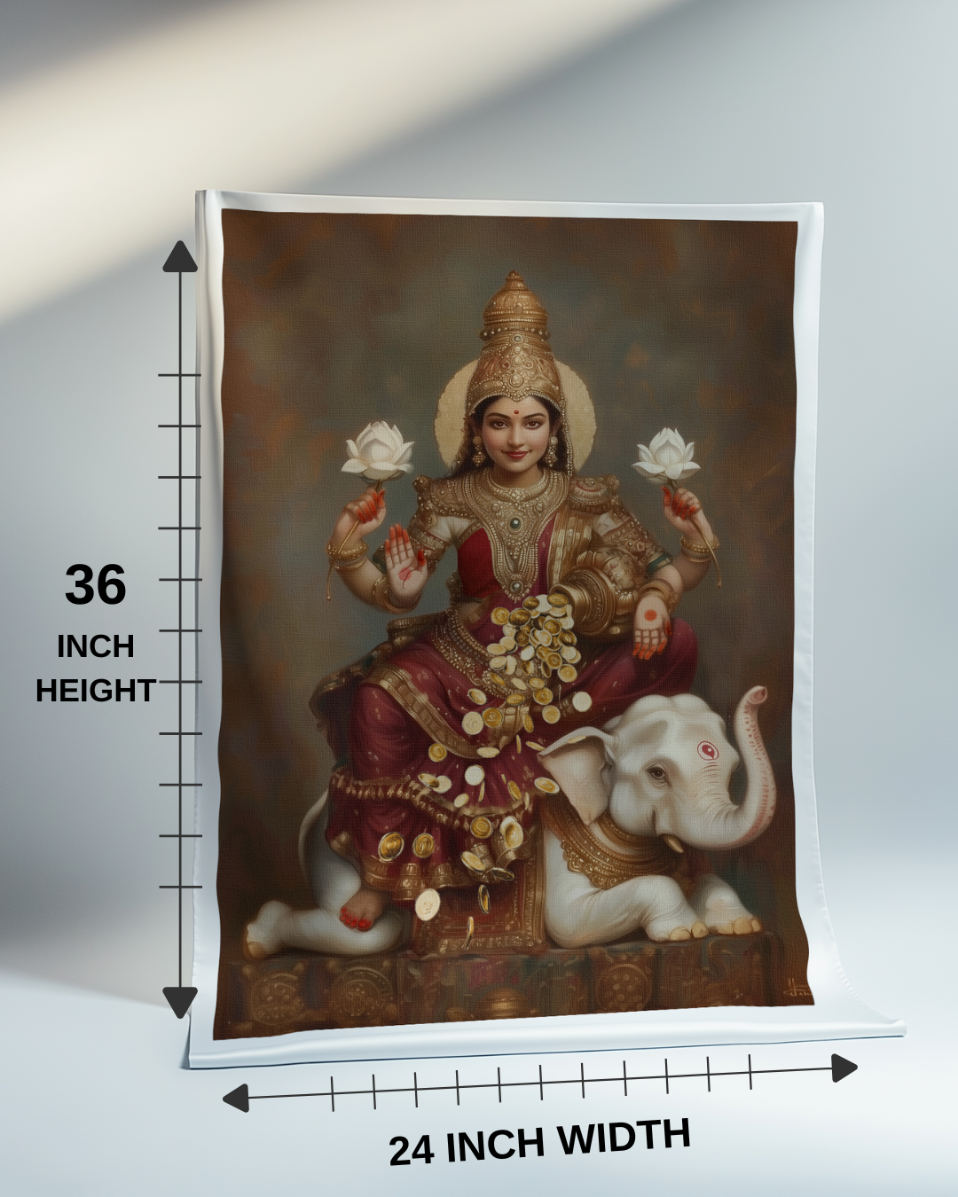 Devi Mahalakshmi – Canvas Print Roll