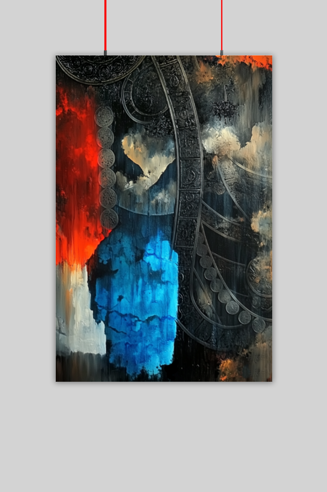 Abhaya Hasta of Venkateswara Swamy Poster | Divine Blessings & Protection Wall Art