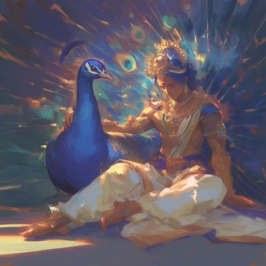 Download Divine Digital Art of Hindu God Murugan - High-Resolution PNG