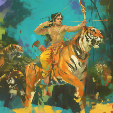 Divine Digital Art of Ayyappa Swamy - High-Resolution Downloadable PNG