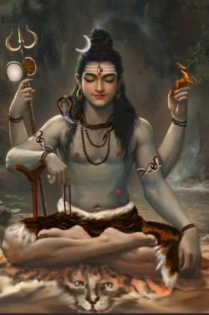 Lord Shiva Digital Download | Hindu God Mahadeva| 300 DPI PNG File (7869×12087 px)