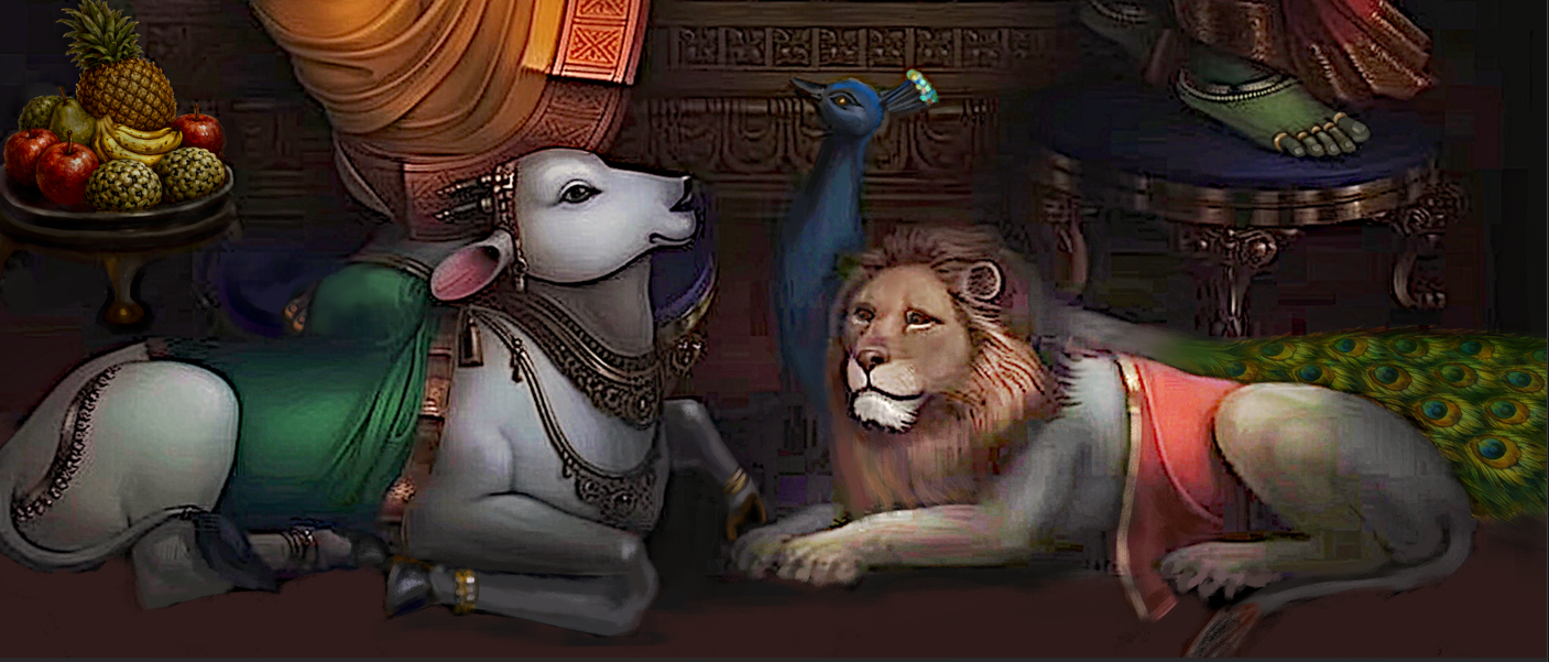 Shiva Parivar Digital Art | Divine Family of Lord Shiva | HD image download