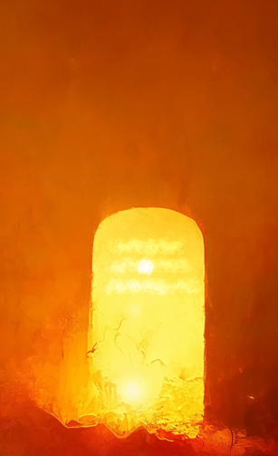 Tejas Linga Digital Art – Radiant Shiva Linga Artwork | 7400x11199 Pixels, 300 DPI