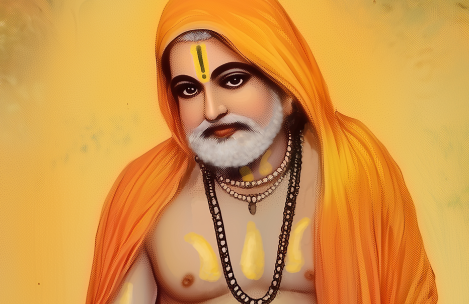 Raghavendra Swamy and Sri Krishna Poster – Bhakti Wall poster| 300 GSM Print