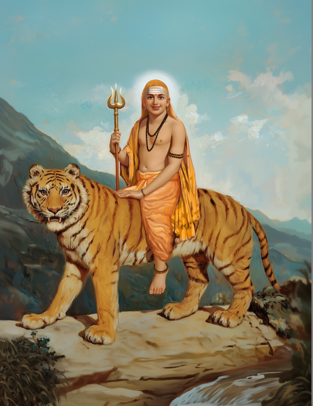 Male Mahadeshwara Swamy Poster – 300 GSM Devotional Wall Art | Divine Protection and Blessings