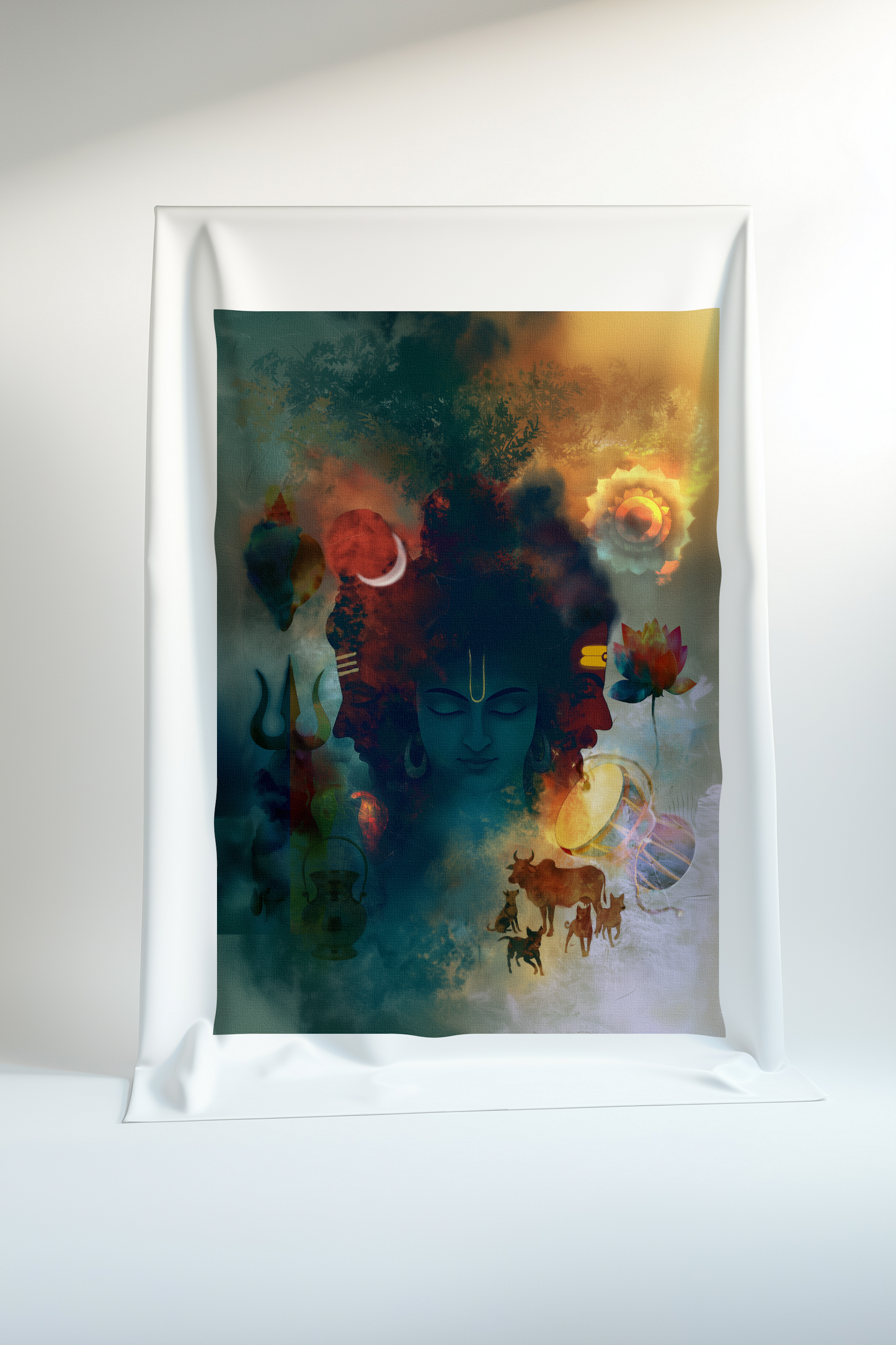 Guru Dattatreya Swamy Canvas Print Roll | unframed canvas