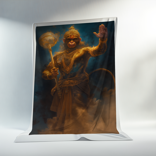Lord Hanuman Canvas Print Roll (24x36 Inch)
