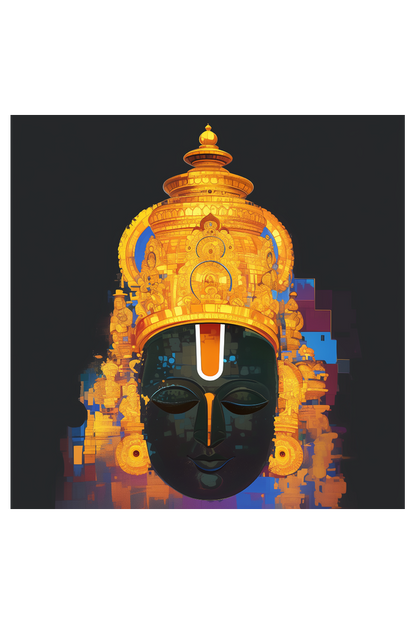 Venkateswara Swamy Photo Frame | Divine Tirupati Balaji Wall Art | Perfect Gift for Devotees