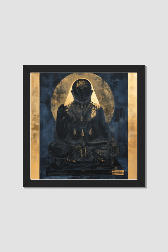 Guru Raghavendra Swamy Photo Frame | Perfect Gift for Devotees | Spiritual Wall Art