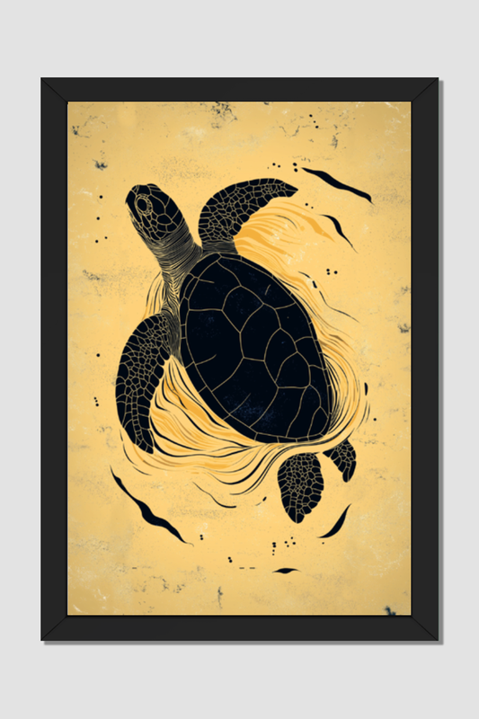 Turtle Vastu Photo Frame – Sacred Symbol of Stability, Prosperity & Positive Energy