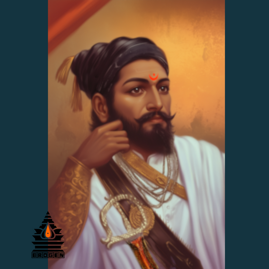 Chhatrapati Shivaji Maharaj Digital Art | High-Resolution Historical Artwork| Digital Download