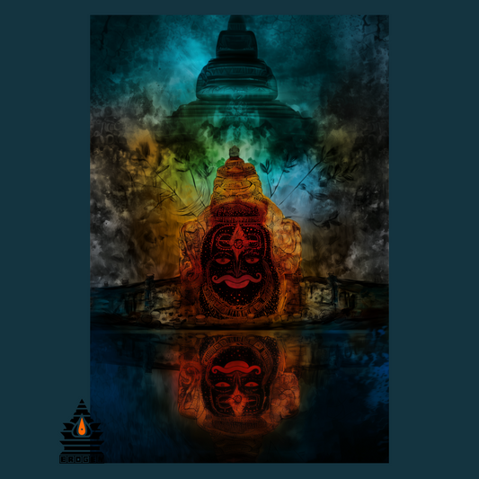 Mahakaleshwar Digital Art | High-Resolution Spiritual Artwork Download