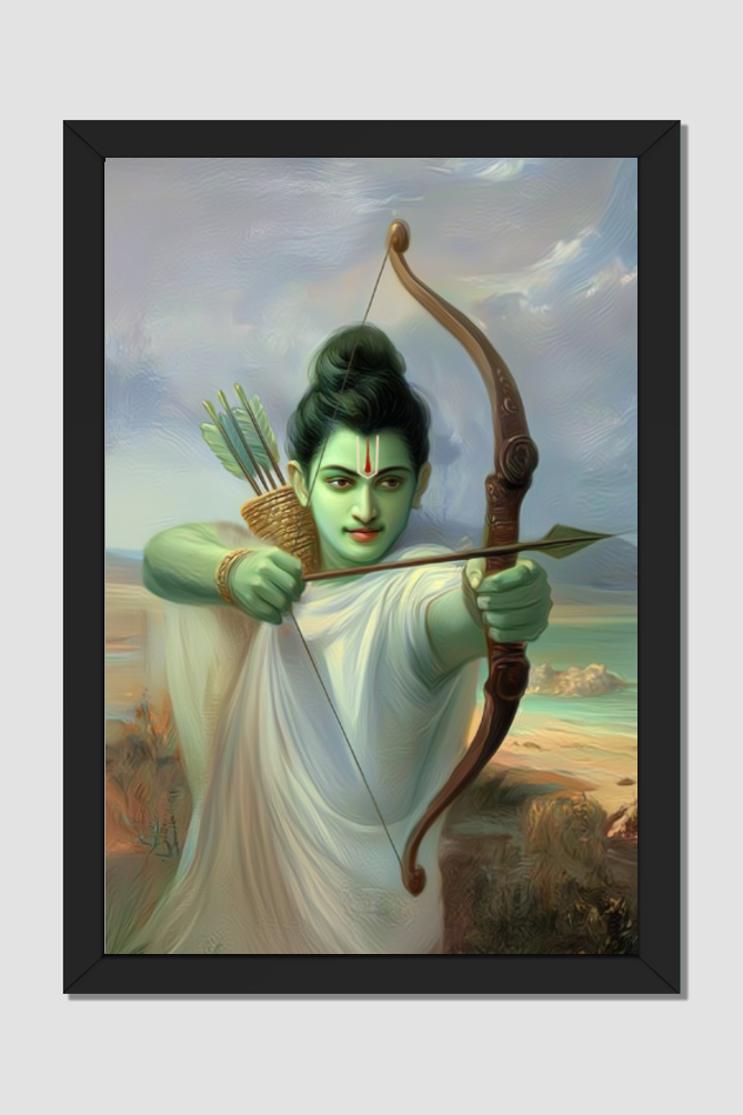 Sri Ram Photo Frame | Divine Grace of Maryada Purushottam Rama