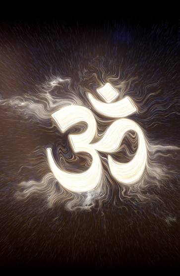 Om Symbol Digital Art – HD Digital Image (High-Resolution)