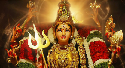 Maha Kanaka Durga Digital Art | Mahishasura Mardini Durga HD Artwork| 300 DPI Hd image download