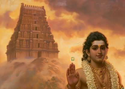Lord Subramanya Swamy Canvas Print Roll | Unframed canvas