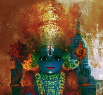 Bala Venkateshwara Swamy Photo Frame | Premium Hindu Spiritual Wall Art for Home Décor
