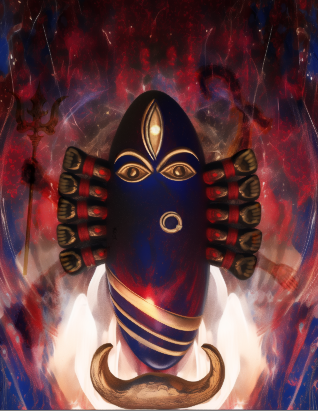 Linga Bhairavi Devi Digital Art Download | hd Image file download