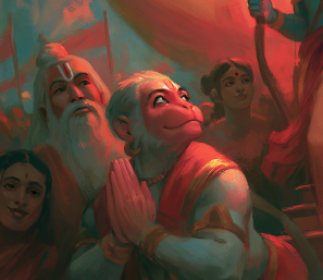 Sri Rama Returns to Ayodhya in Pushpaka Vimana Art Digital Download | Hd Image file download