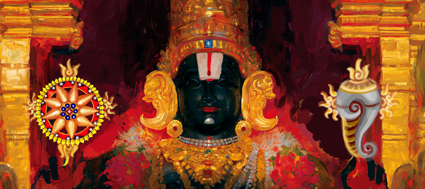 Lord Venkateswara Swamy Canvas Print Roll | Tirupati Balaji Wall Art | Premium Hindu Devotional Canvas | Spiritual Gift