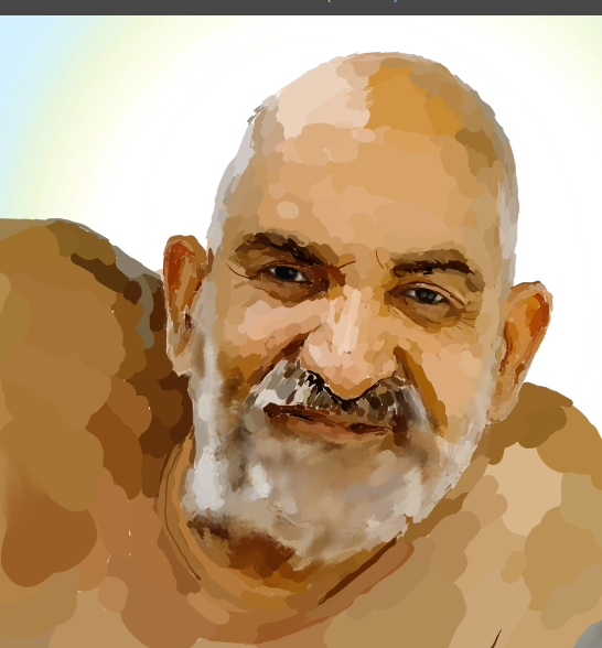 Neem Karoli Baba Reclining Poster | Maharaj Ji Devotional Wall Art | Spiritual Guru Poster | Hindu Saint Home Décor | Meaningful Gift