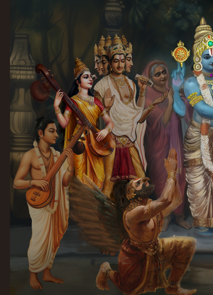 Srinivasa Kalyanam Digital Art – Venkateswara Kalyanam HD Image Download 150 and 300 dpi