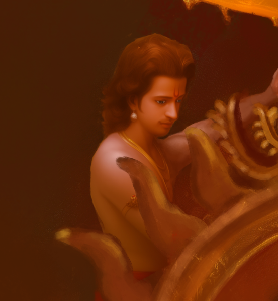 Sri Rama Darbar Photo Frame | Rama, Sita, Lakshmana & Hanuman Wall Art | 300 GSM Glossy Laminated Artboard | Vastu Positive Spiritual Gift