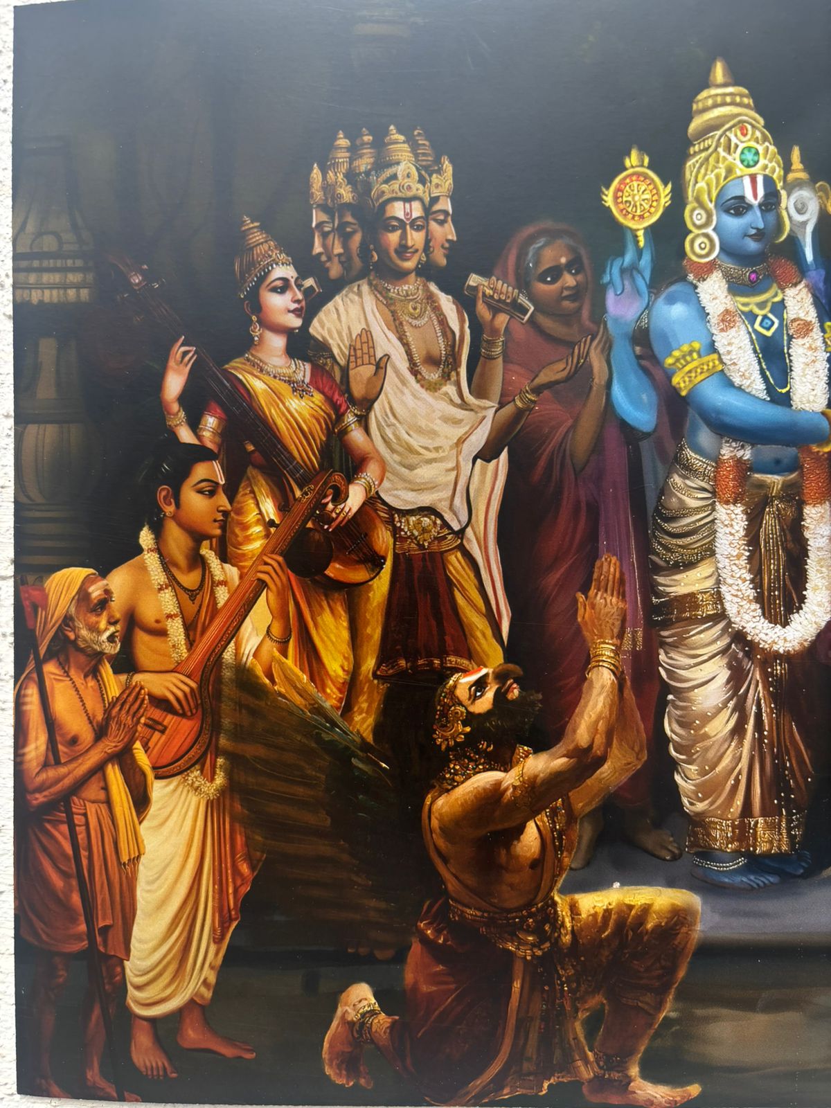 Srinivasa Kalyanam Poster – Venkateswara Kalyanam Wall Art | 300 GSM P ...