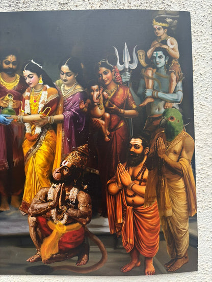 Srinivasa Kalyanam Poster – Venkateswara Kalyanam Wall Art | 300 GSM Print