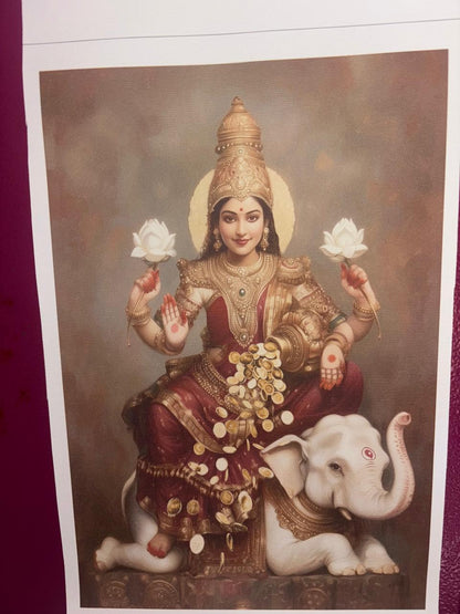 Devi Mahalakshmi – Canvas Print Roll