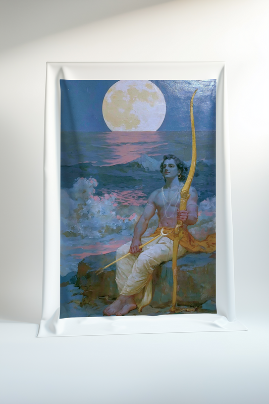 Sri Rama Chandra Canvas Print Roll | unframed canvas