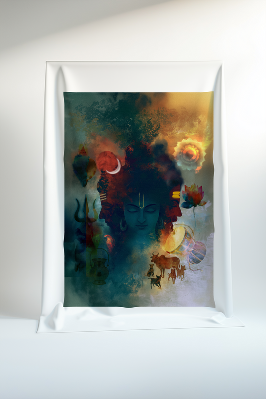 Guru Dattatreya Swamy Canvas Print Roll | unframed canvas