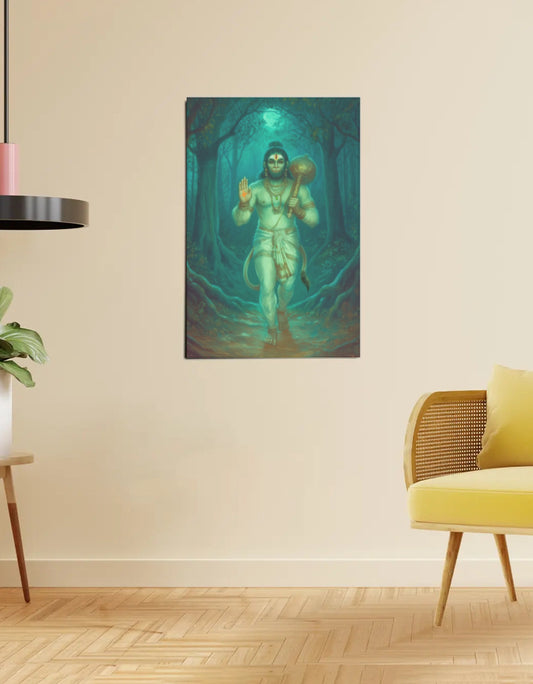 Lord Hanuman Poster – Devotional Wall Art | 300 GSM Print