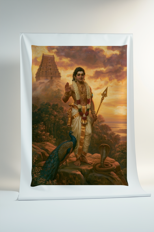 Lord Subramanya Swamy Canvas Print Roll | Unframed canvas