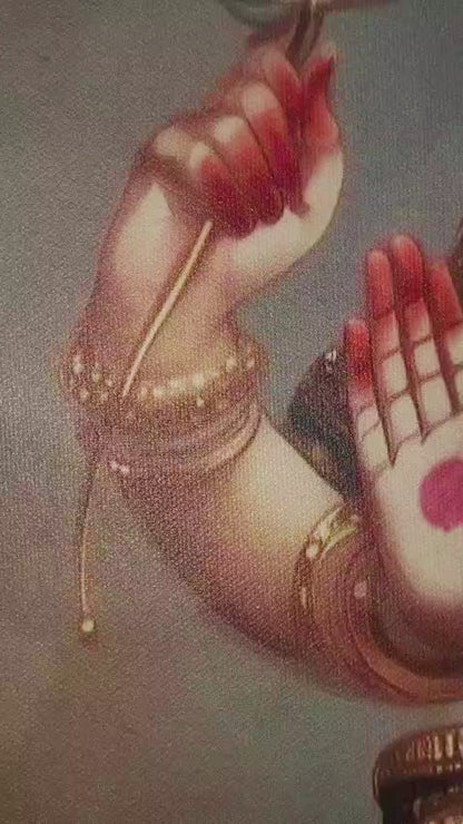 Devi Mahalakshmi – Canvas Print Roll (24x36 Inch)