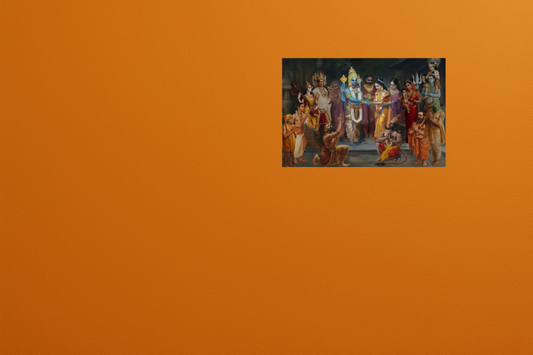 Srinivasa Kalyanam Poster – Venkateswara Kalyanam Wall Art | 300 GSM Print